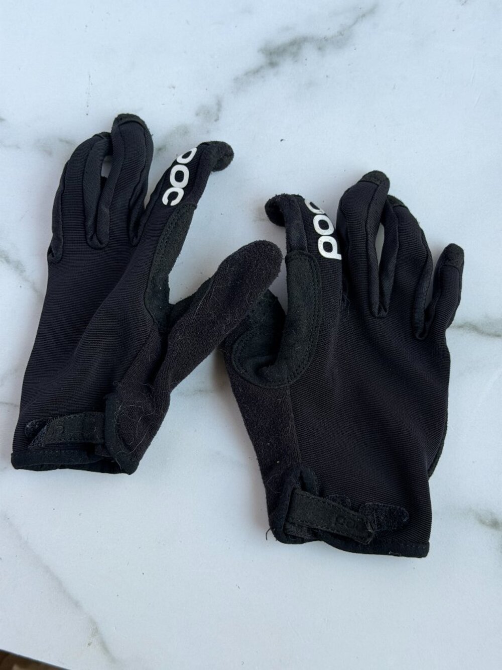 POC Full Finger Cycling Gloves Black Size XS Mountain Bike MTB